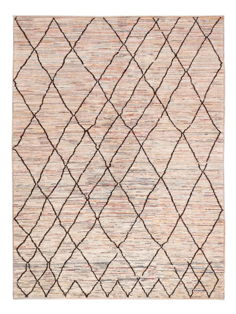 Berber Teppich 153x202cm - Wollteppich