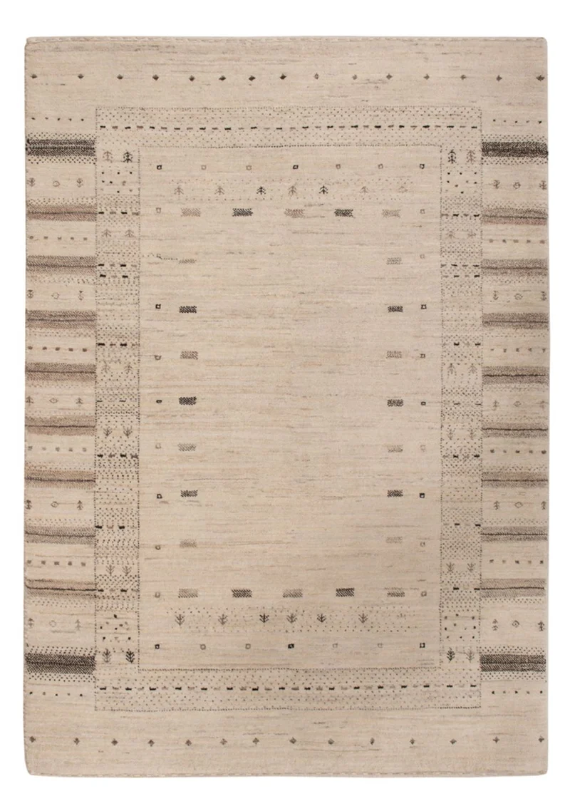 Indo Loribaft Teppich 108x153cm - Wollteppich