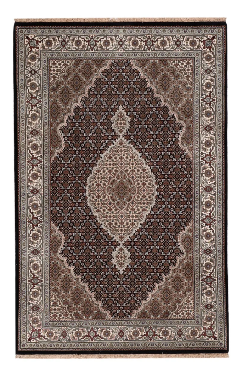 Indo Täbriz Teppich 123x188cm - Orientteppich