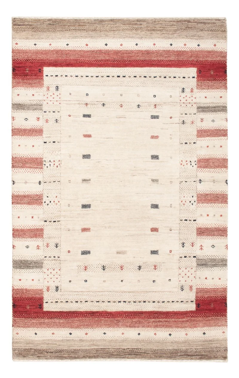 Indo Loribaft Teppich 102x155cm - Wollteppich