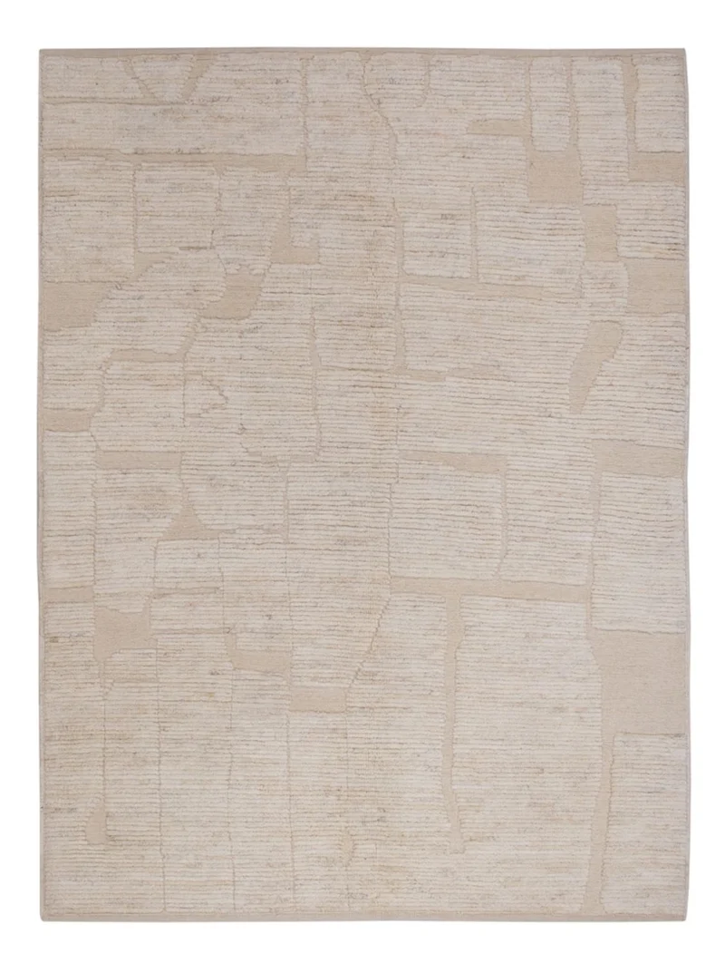 Berber Teppich 145x191cm - Wollteppich