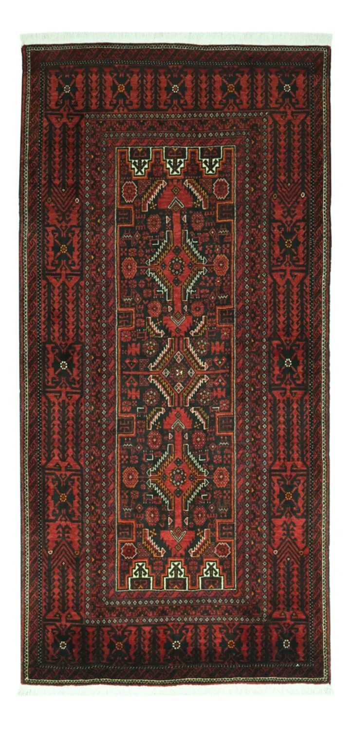Belutsch Teppich 97x201cm - Orientteppich