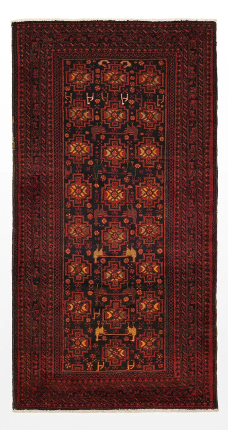 Belutsch Teppich 100x192cm - Orientteppich