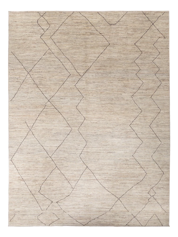 Berber Teppich 276x362cm - Wollteppich