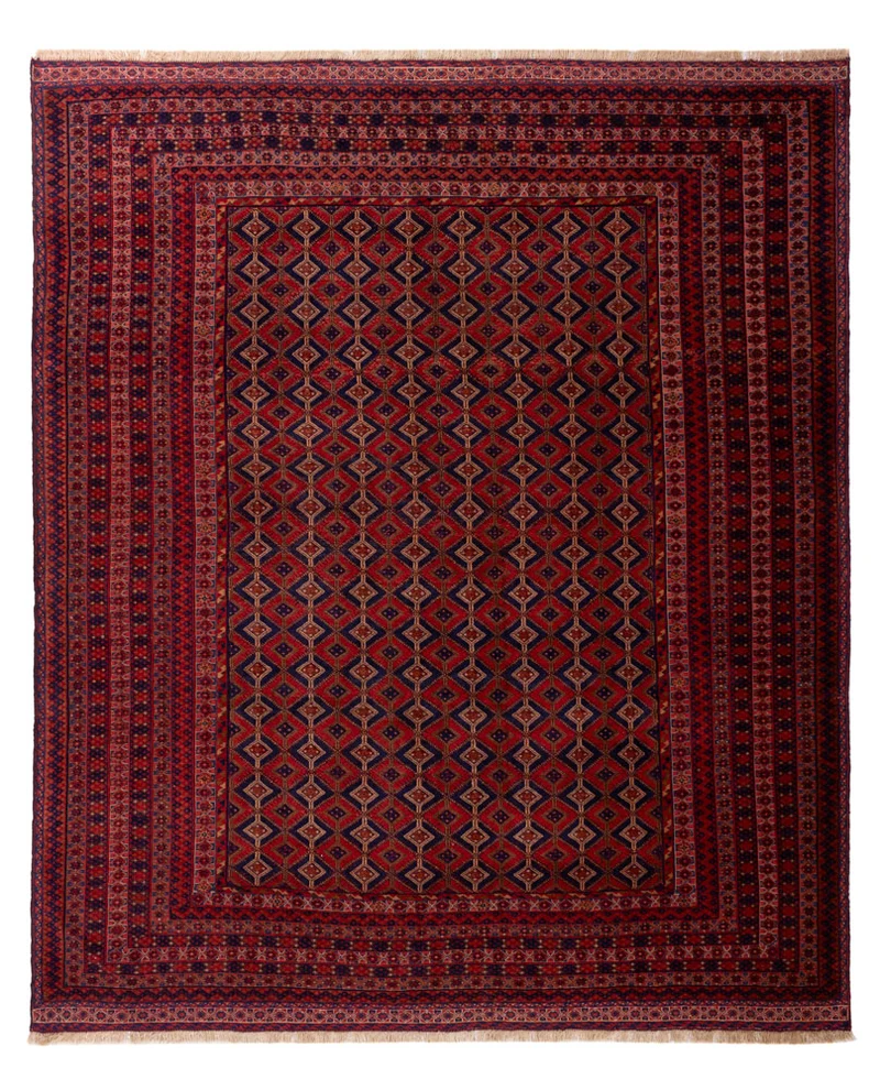 Kelim Afghan Teppich 228x270cm