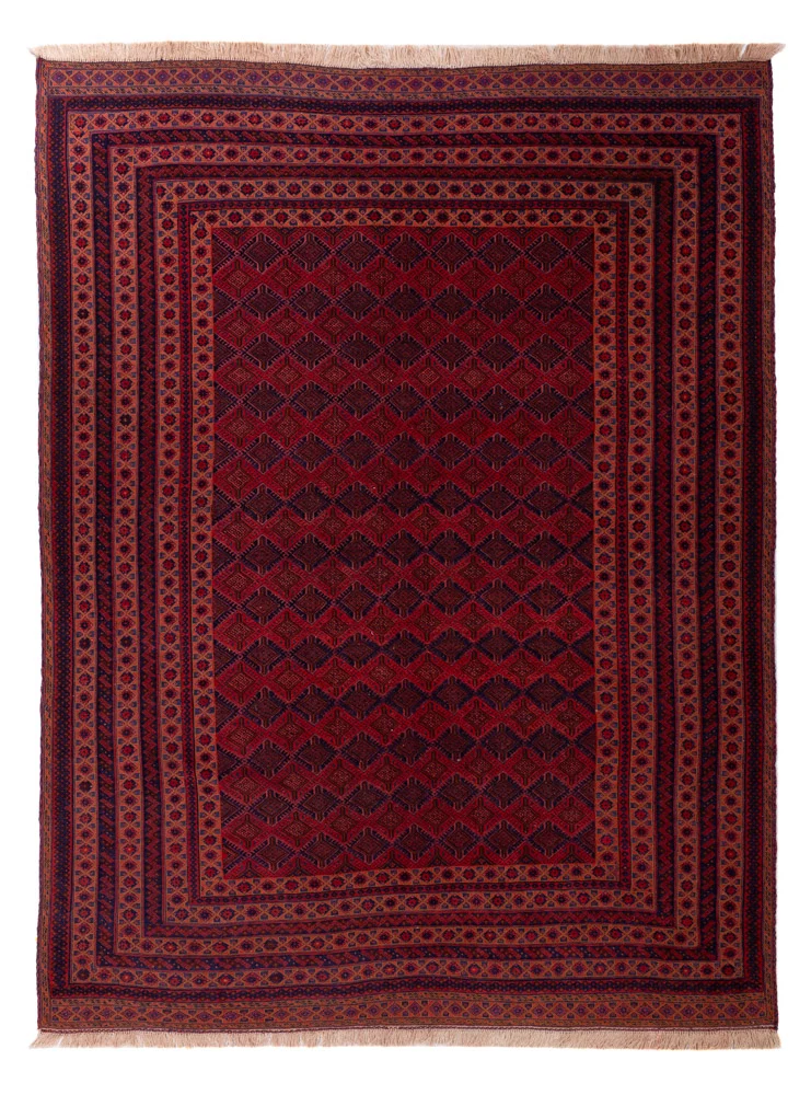 Kelim Afghan Teppich 214x275cm