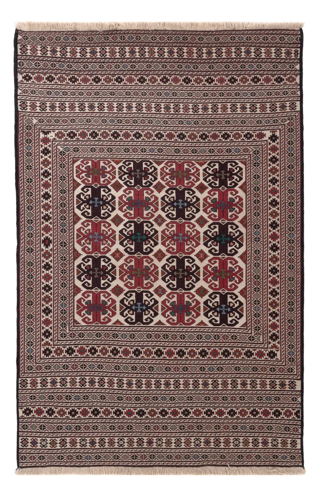 Kelim Afghan Teppich 132x195cm