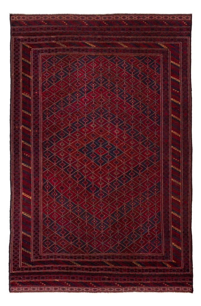Kelim Afghan Teppich 200x314cm