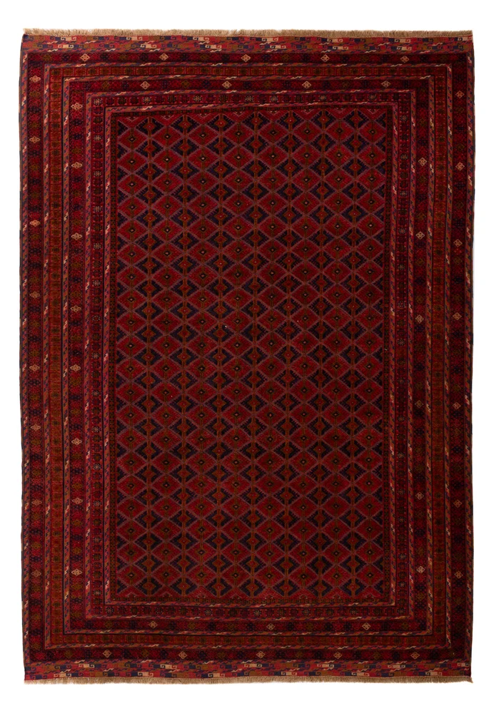 Kelim Afghan Teppich 205x293cm