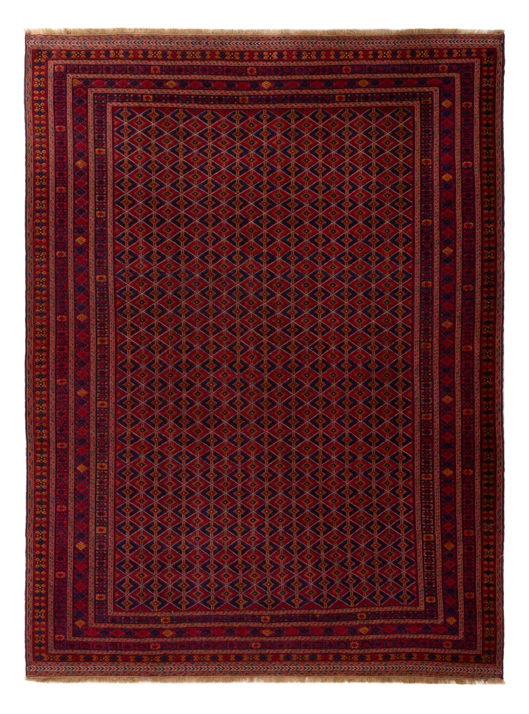 Kelim Teppich - Oriental - 211 x 281 cm - rot