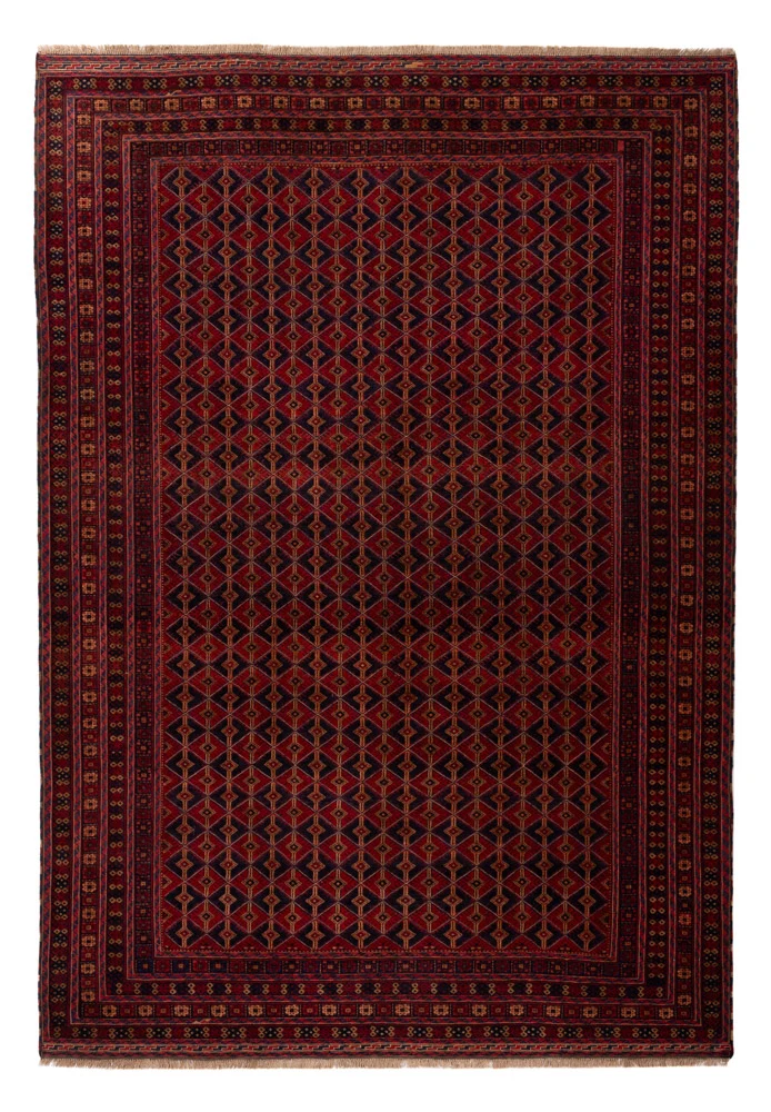 Kelim Afghan Teppich 199x291cm