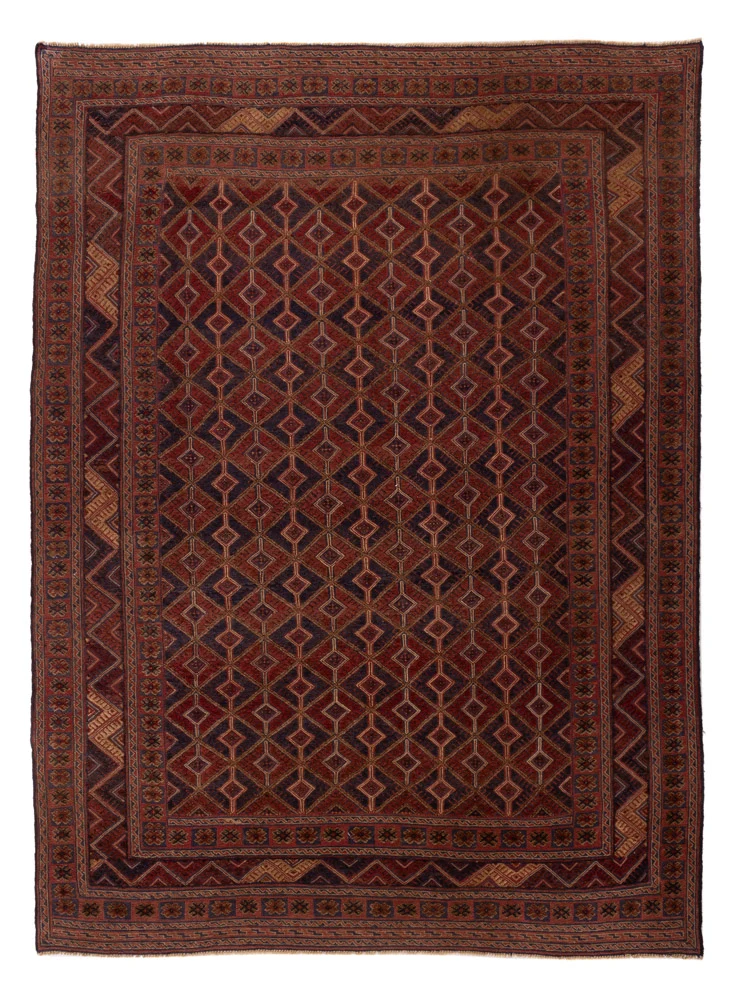 Kelim Afghan Teppich 206x278cm