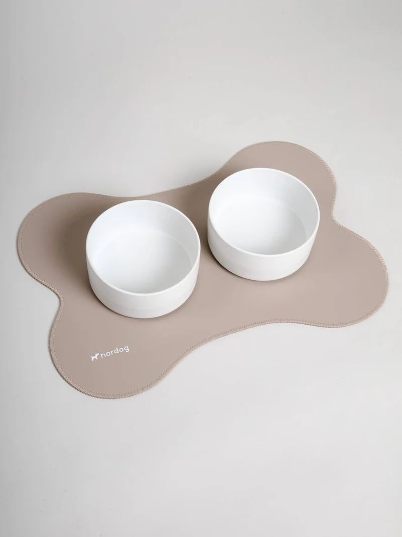 Tischset für Hundenäpfe (Cappuccino)