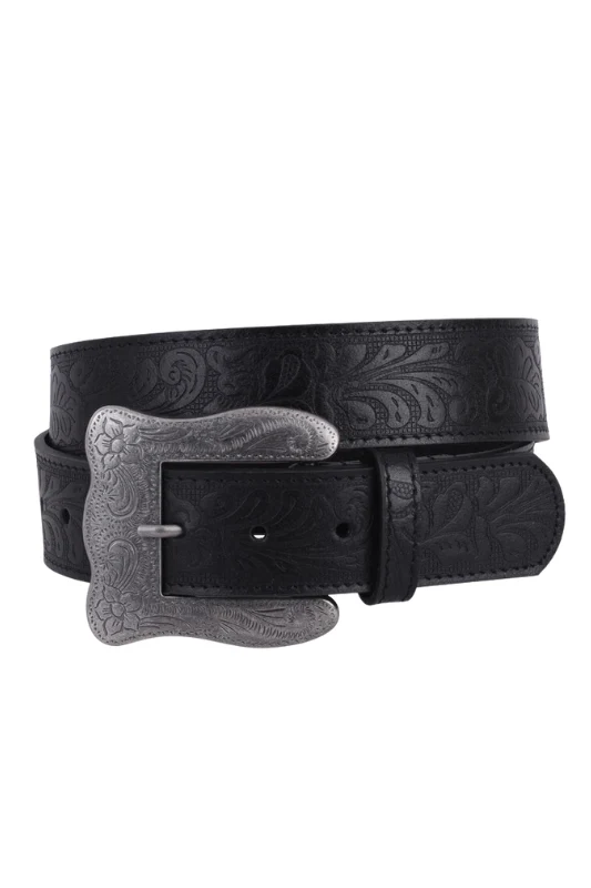 Western Square Buckle Belt