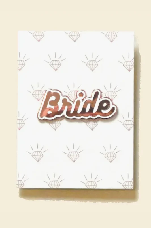 Bridal Party Enamel Pins