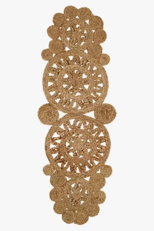 Woven Jute Table Runner