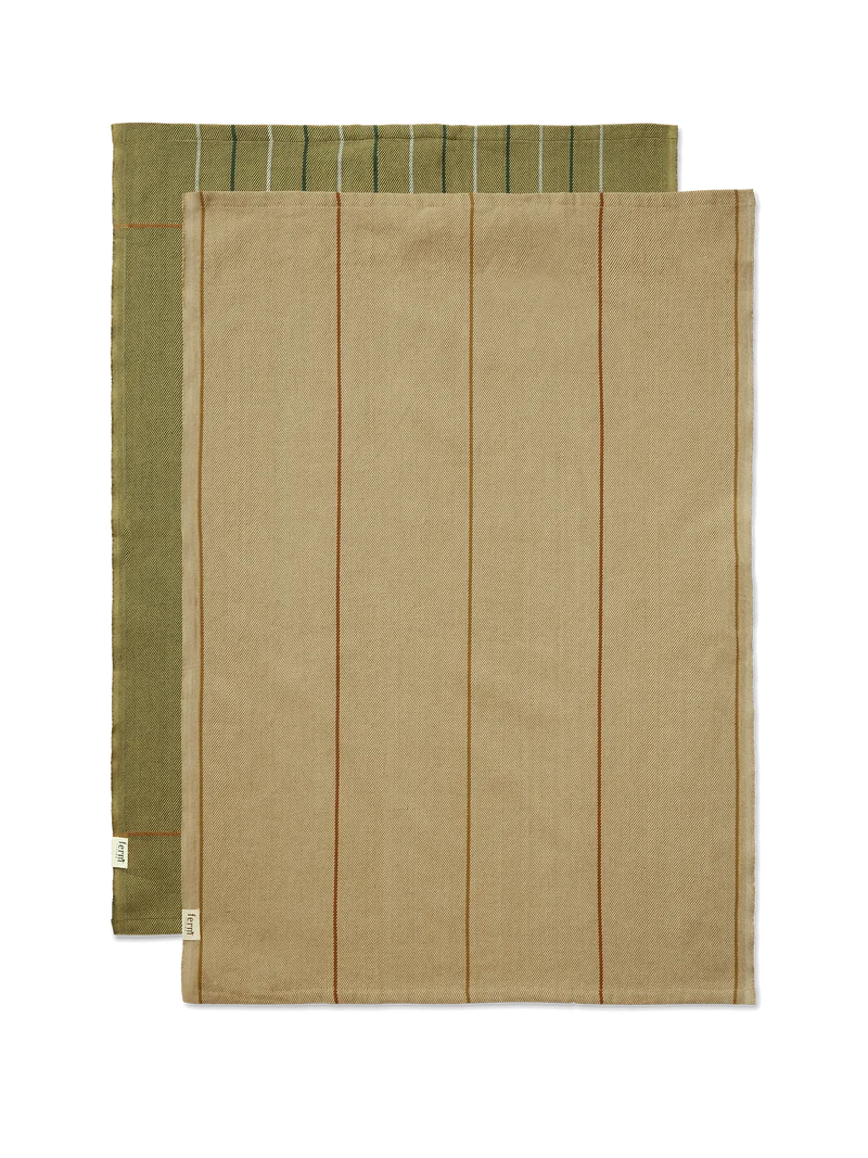 Ferm Living - Ito Tea Towel - Set of 2 "Seaweed"