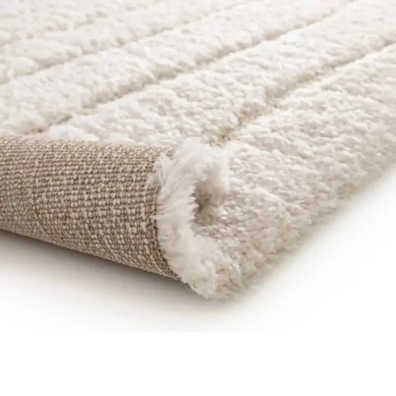 Weicher Teppich Maël – Cremeweiß