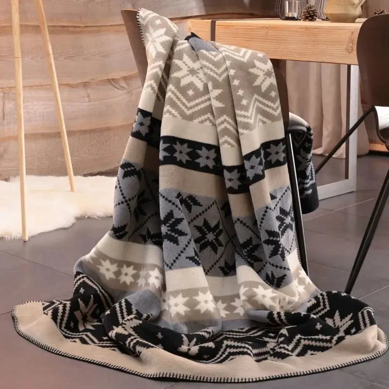 Die winterliche Kuscheldecke Winter Braid