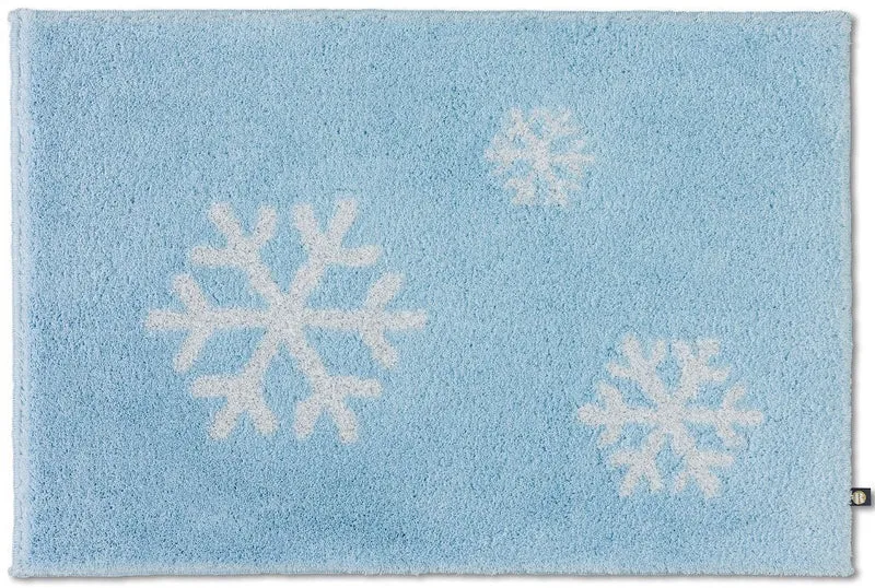 Maßteppich Schneeflocke