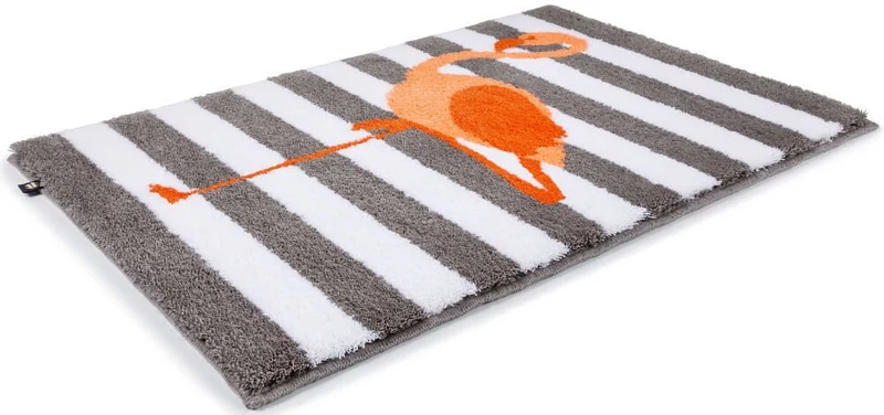 Maß-Badteppich Flamingo