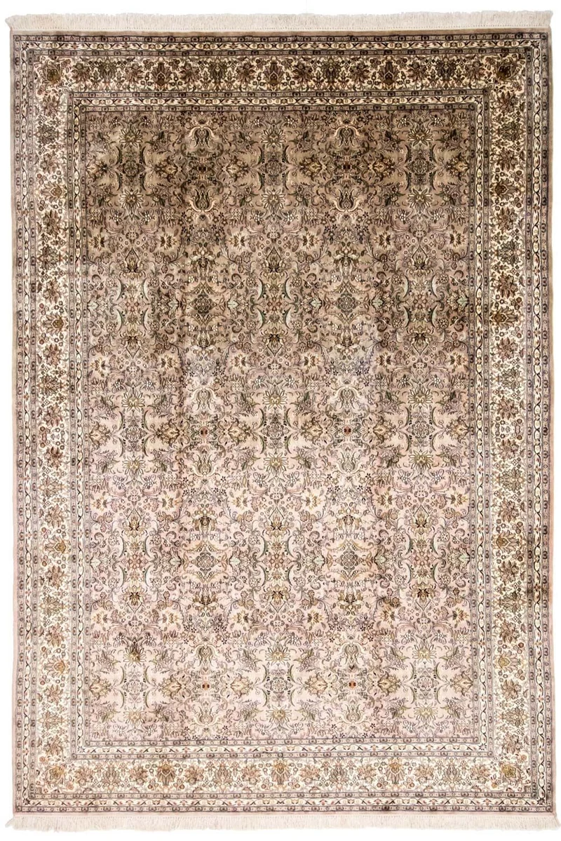 Seidenteppich - Kaschmir Seide 204 x 308 cm Teppich Wohnzimmer