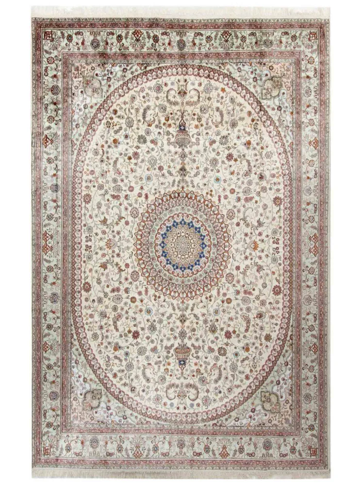 China Seide Teppich 277x366cm - Orientteppich