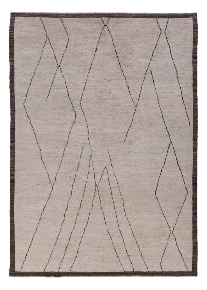 Berber Teppich 202x293cm - Wollteppich