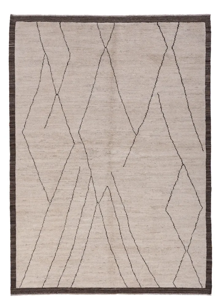 Berber Teppich 172x239cm - Wollteppich
