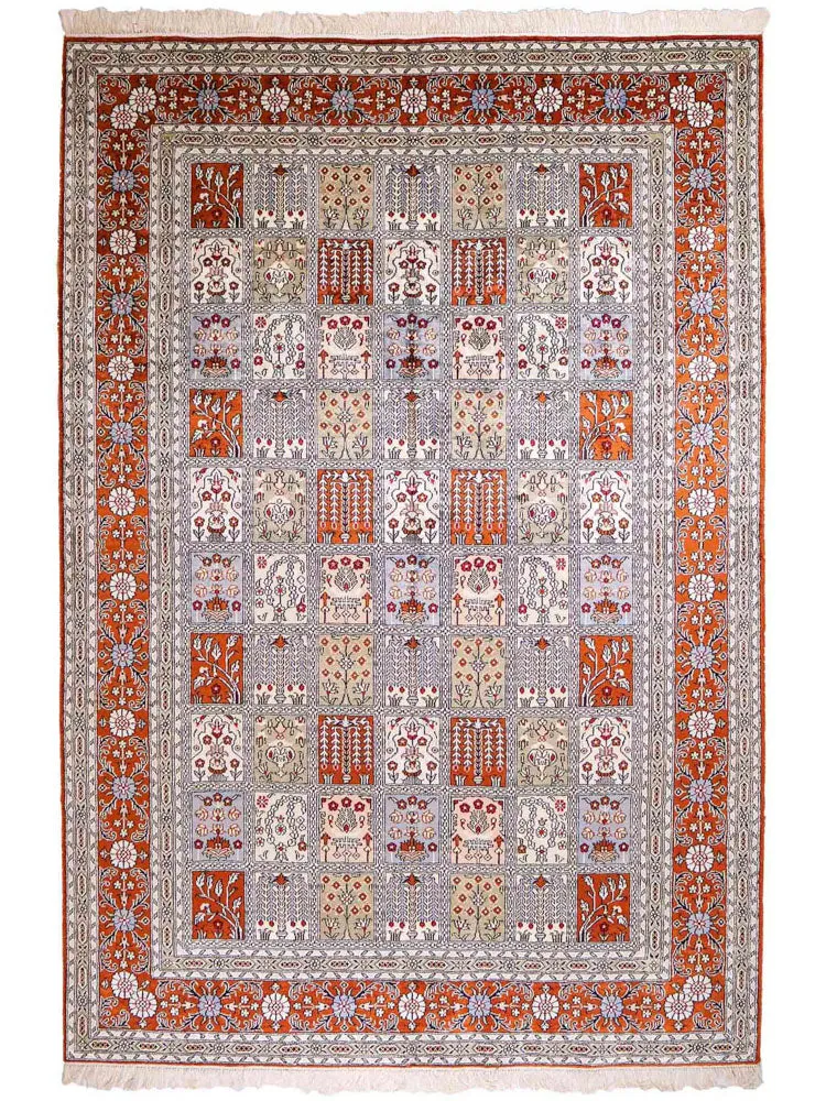 China Seide Teppich 181x268cm - Orientteppich