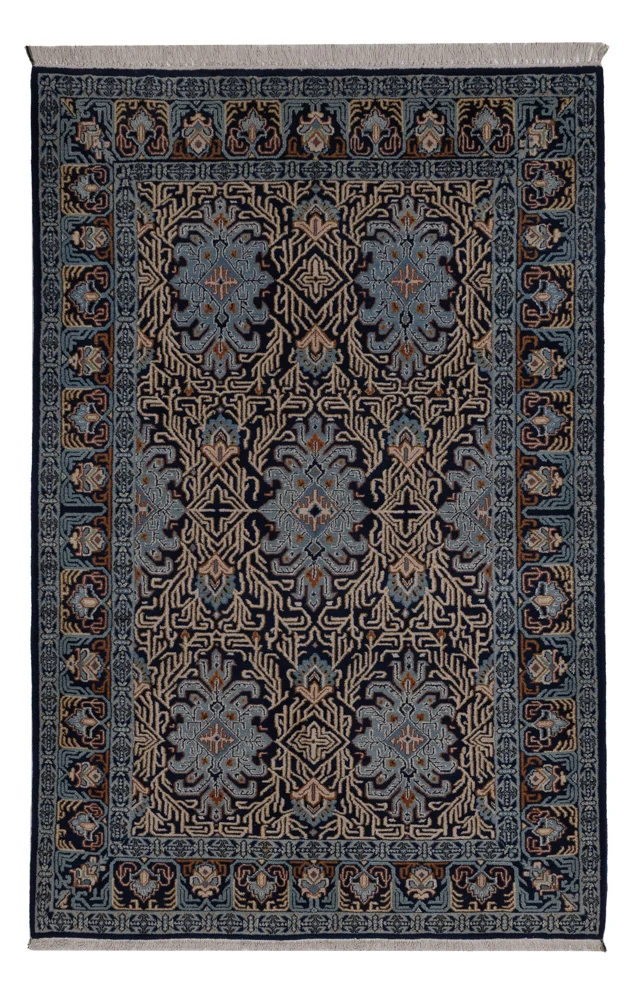 Keshan Teppich 134x208cm - Perserteppich
