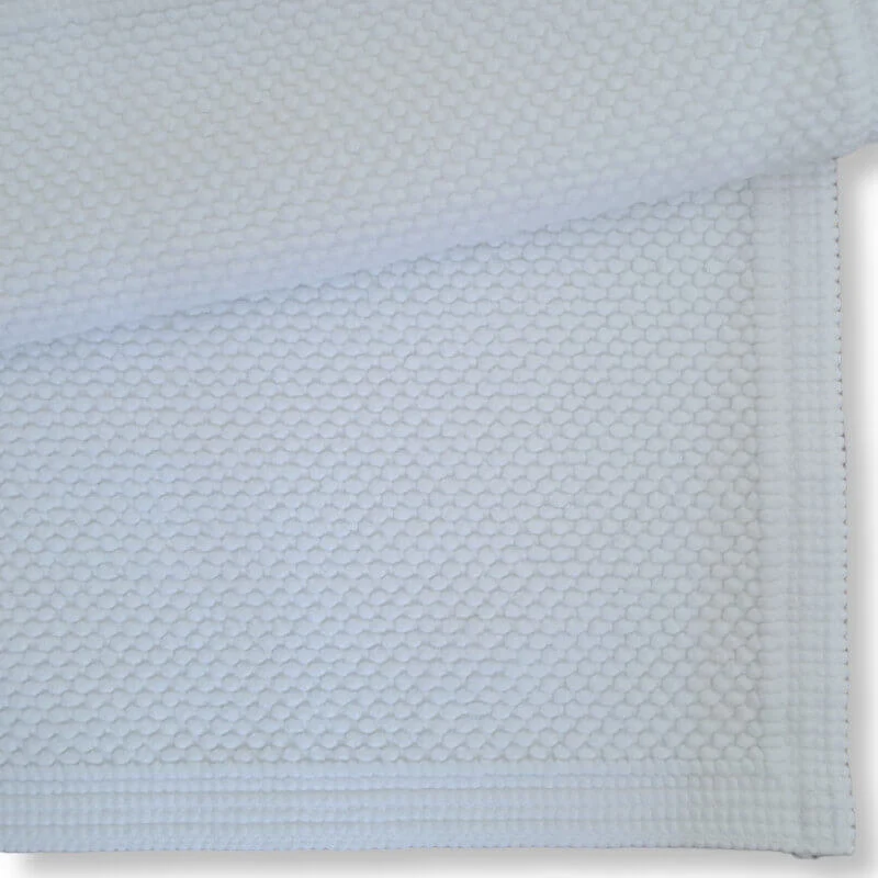 Teppich Baumwolle Miso 100 x 200 cm-weiss