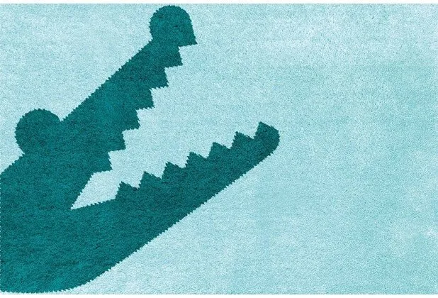 Badezimmerteppich auf Maß Croc
