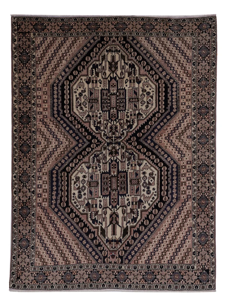 Afshar Sirjan Teppich 152x210cm - Perserteppich