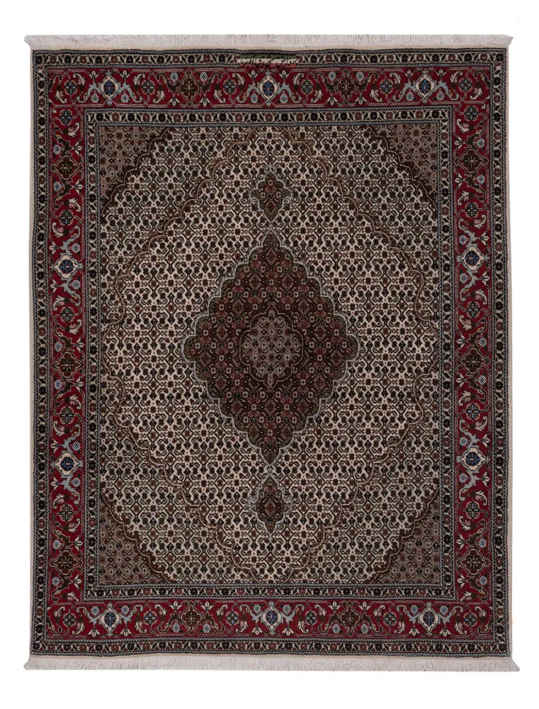 Täbriz - 40 Raj Teppich 138x206cm - Perserteppich