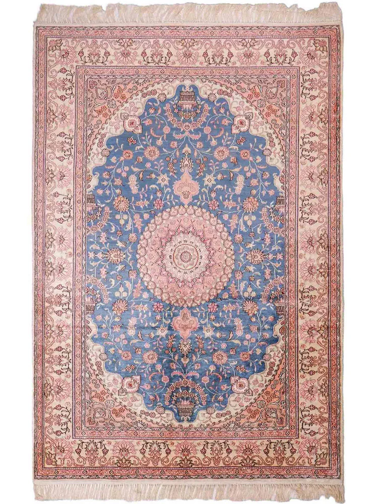 China Seide Teppich 123x192cm - Orientteppich