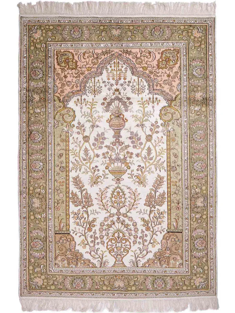 China Seide Teppich 123x181cm - Orientteppich
