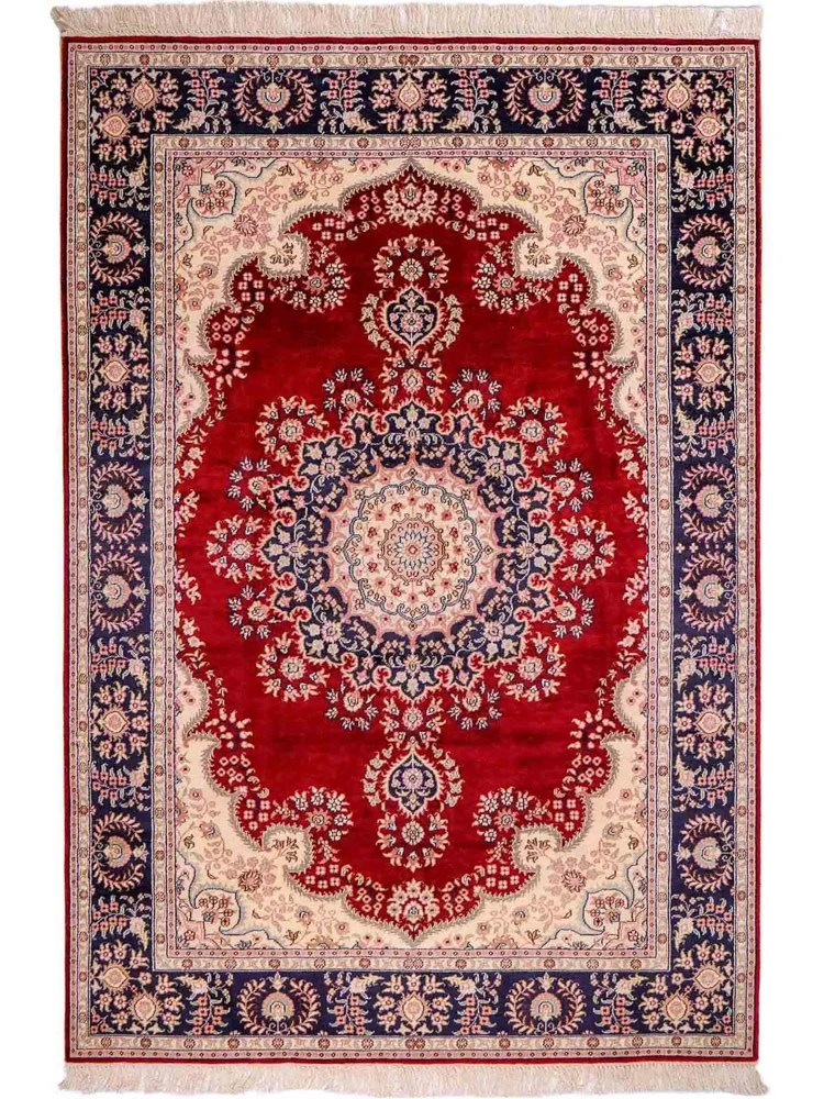 China Seide Teppich 121x186cm - Orientteppich