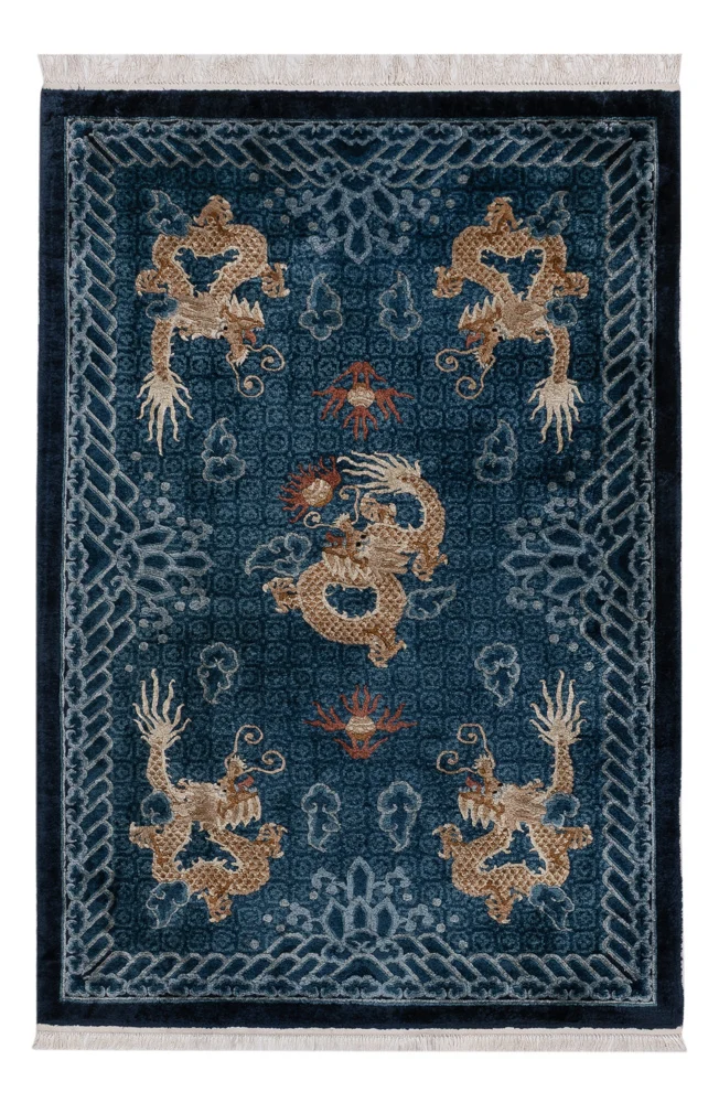 China Seide Teppich 123x187cm - Orientteppich