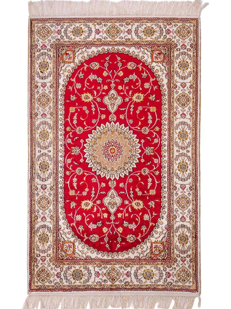 China Seide Teppich 77x120cm - Orientteppich