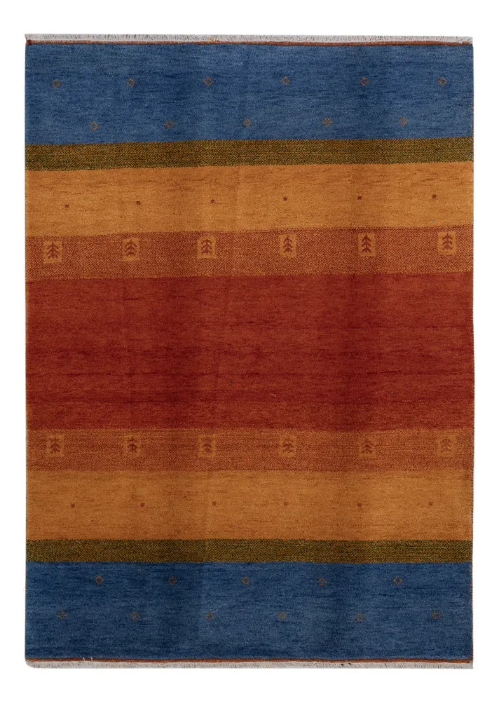 Perser Gabbeh Teppich 171x241cm - Wollteppich