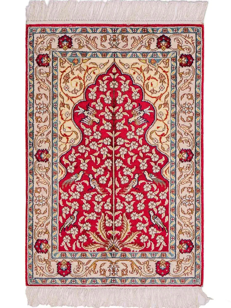 China Seide Teppich 58x89cm - Orientteppich