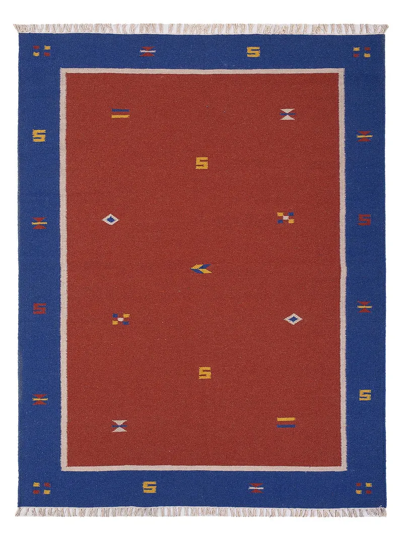 Kelim Teppich - Trendy - 170 x 240 cm - rost