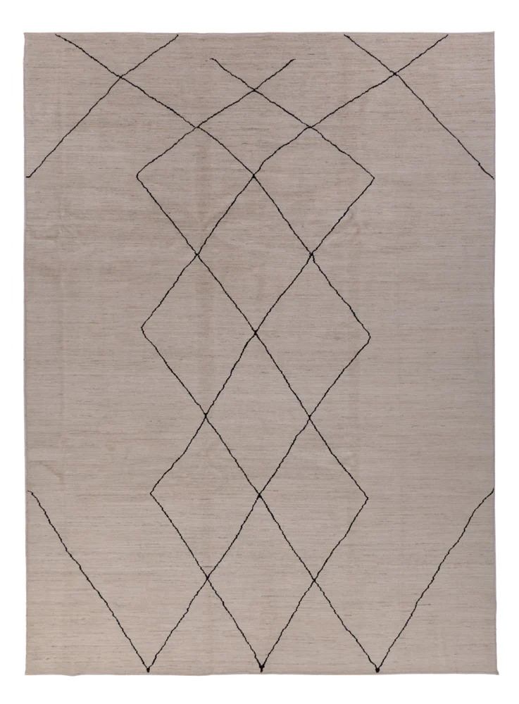 Berber Teppich 247x345cm - Wollteppich