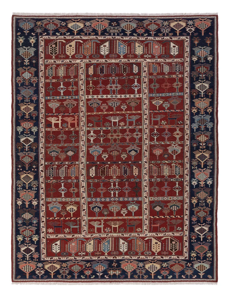 Kelim Afghan Teppich 188x242cm