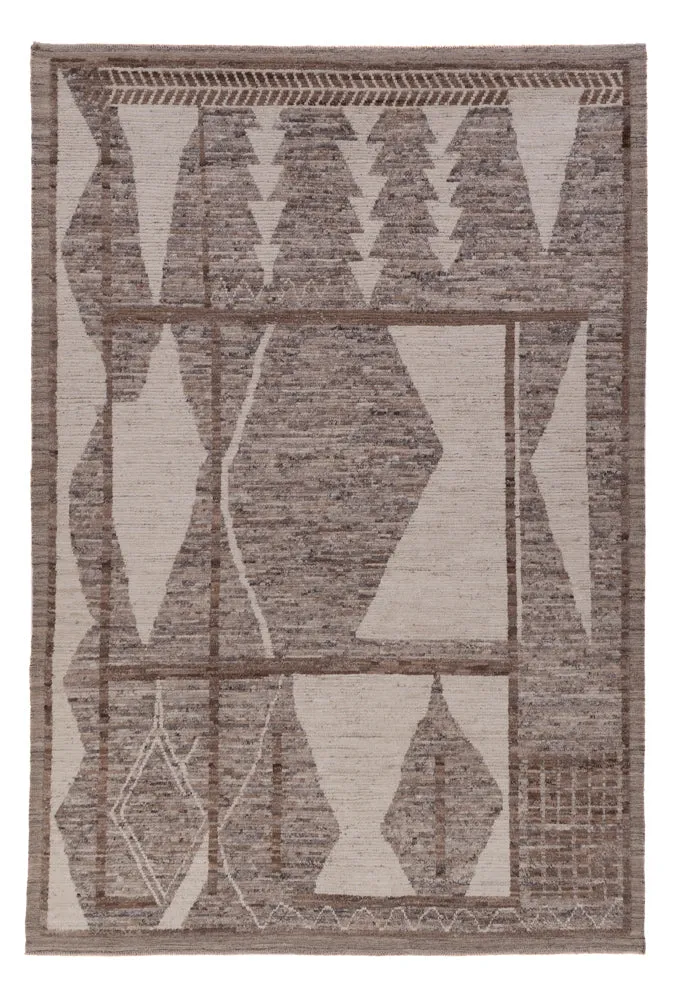 Berber Teppich 200x302cm - Wollteppich