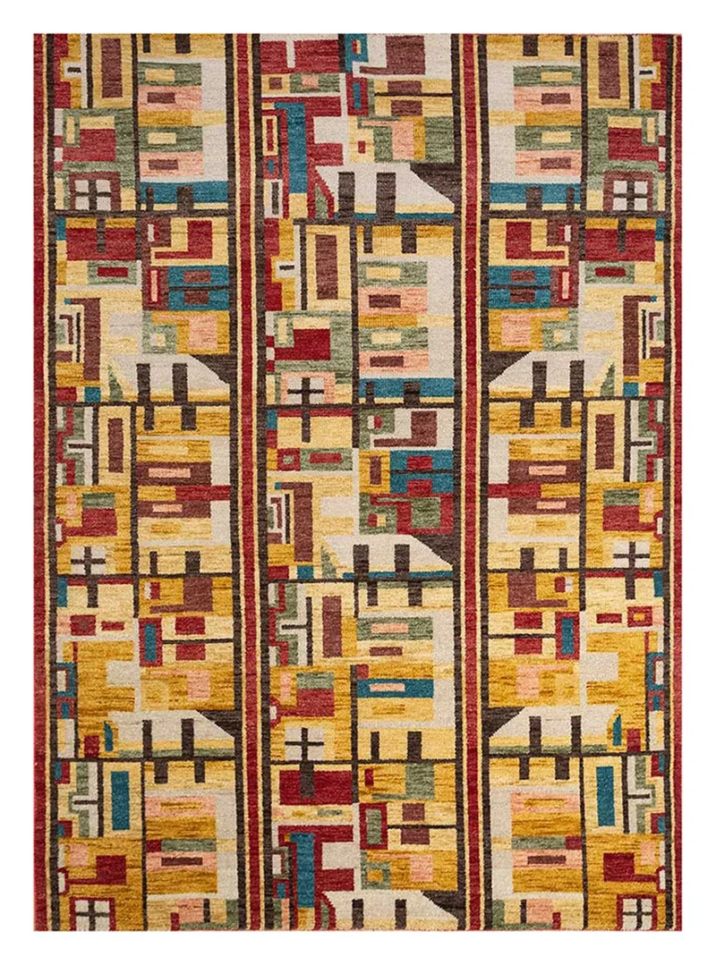 Wollteppich - 180 x 270 cm - orange