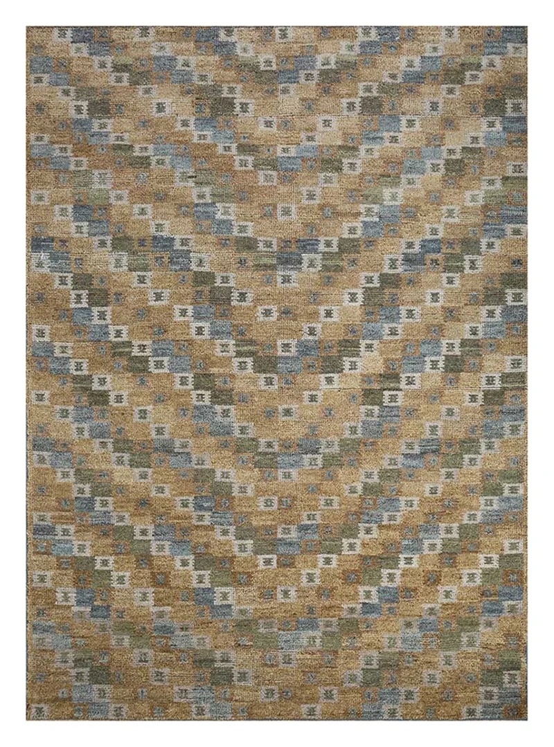 Wollteppich - 180 x 270 cm - orange