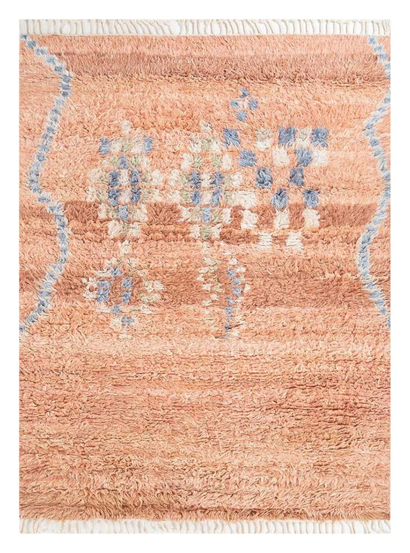 Wollteppich - 180 x 270 cm - orange