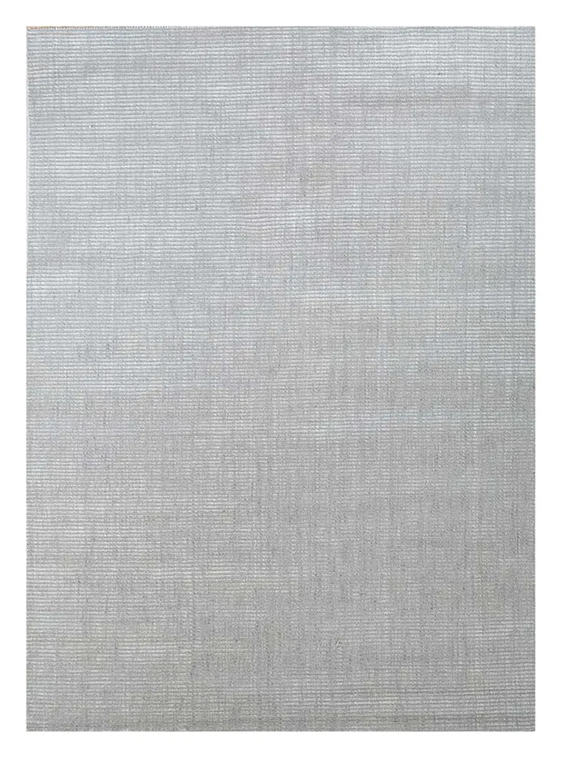 Wollteppich - 150 x 240 cm - hellgrau
